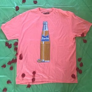 SOLD 1970s Fanta Bottle Vintage Graphic T shirt